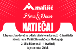 Mališić MP d.o.o. Čitluk – natječaj za posao