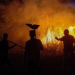 Veliki požar u Ljubuškom: Vatra prijetila kućama, vatrogasci spriječili katastrofu