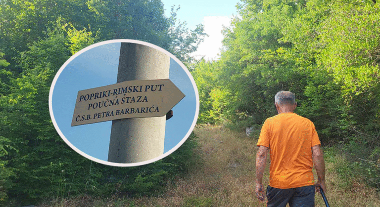 Priča o Ljubušaku koji se nakon 40 godina vratio kući: Čisti 8 km rimskog puta i nada se hodočasnicima