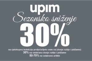 Sezonsko sniženje u UPIM-u: talijanski stil po sniženim cijenama