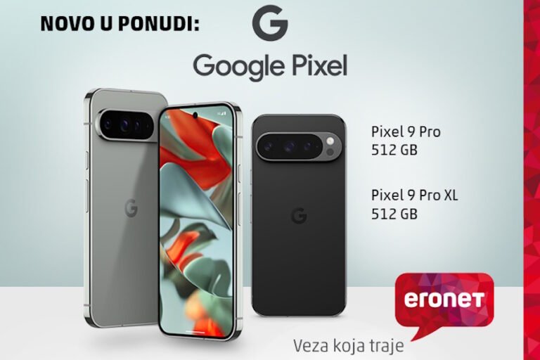 ERONET prvi u BiH nudi Google Pixel uređaje!