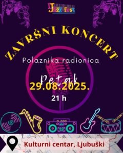 Ljubuški Jazz Fest: Večeras završni koncert polaznika jazz radionica