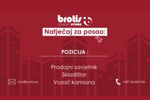 Natječaj za posao – Pridruži se Brotis timu!
