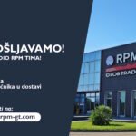 RPM Glob Trade d.o.o. zapošljava – VOZAČ i POMOĆNIK U DOSTAVI