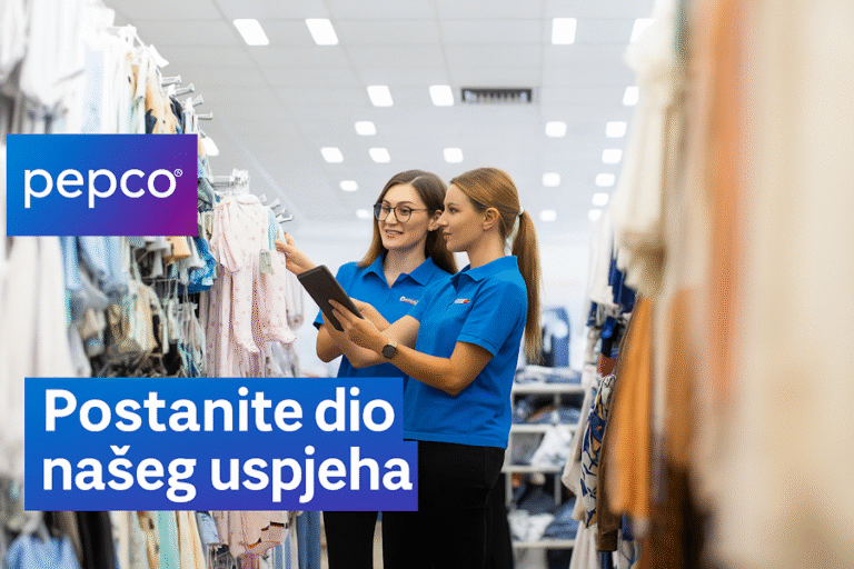 Postani dio PEPCO tima – blagajnik – prodavač u Ljubuškom