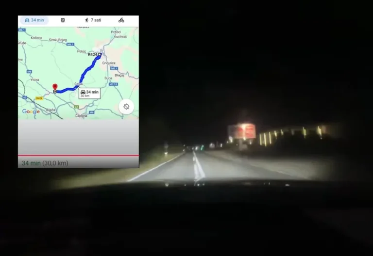Policija traga za vozačem koji je od Ljubuškog do Mostara dojurio za 17 minuta