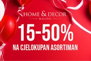 Vikend odličnih popusta u trgovinama Mališić Home&Decor